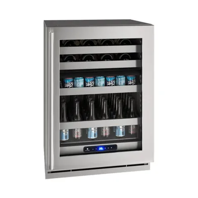 U-Line - 5 Class -Bottle Dual Zone Wine Cooler