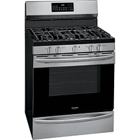 Frigidaire - Gallery 5.0 Cu. Ft. Freestanding Gas Range with Air Fry