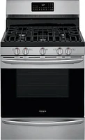 Frigidaire - Gallery 5.0 Cu. Ft. Freestanding Gas Range with Air Fry