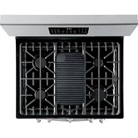 Frigidaire - Gallery 5.0 Cu. Ft. Freestanding Gas Range with Air Fry