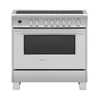 Fisher & Paykel - Classic Series 4.9 Cu. Ft. Freestanding Electric Induction Convection Range with Self-Cleaning