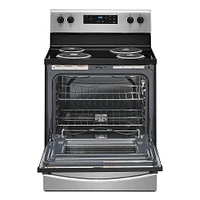 Whirlpool - Cu. Ft. Freestanding Electric Range with Keep Warm Setting