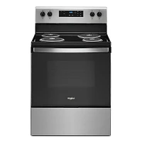 Whirlpool - Cu. Ft. Freestanding Electric Range with Keep Warm Setting