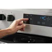 Whirlpool - Cu. Ft. Freestanding Electric Range with Keep Warm Setting