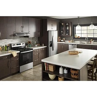 Whirlpool - Cu. Ft. Freestanding Electric Range with Keep Warm Setting