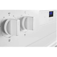 Whirlpool - 4.3 Cu. Ft. Freestanding Electric Range with Self-Cleaning and Keep Warm Setting - White