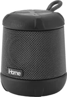 iHome - PlayTough - Bluetooth Rechargeable Waterproof Speaker with 18-Hour Mega Battery - Black