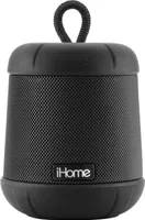 iHome - PlayTough - Bluetooth Rechargeable Waterproof Speaker with 18-Hour Mega Battery - Black