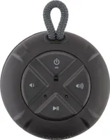 iHome - PlayTough - Bluetooth Rechargeable Waterproof Speaker with 18-Hour Mega Battery - Black