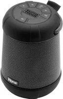 iHome - PlayTough Pro - Bluetooth Rechargeable Waterproof Portable Speaker with 360° Stereo Sound - Black