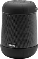 iHome - PlayTough Pro - Bluetooth Rechargeable Waterproof Portable Speaker with 360° Stereo Sound - Black