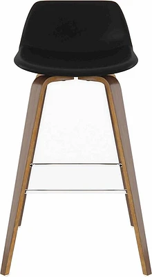 Simpli Home - Randolph Bentwood Counter Height Stools (Set of 2) - Black