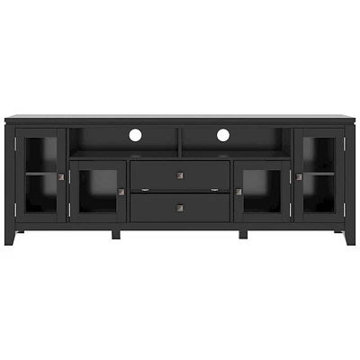 Simpli Home - Cosmopolitan Contemporary TV Media Stand for Most TVs Up to 80