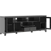 Simpli Home - Cosmopolitan Contemporary TV Media Stand for Most TVs Up to 80