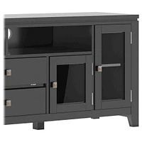 Simpli Home - Cosmopolitan Contemporary TV Media Stand for Most TVs Up to 80