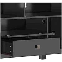 Simpli Home - Cosmopolitan Contemporary TV Media Stand for Most TVs Up to 80