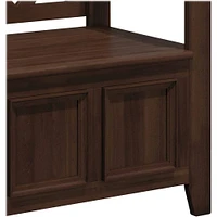 Simpli Home - Amherst SOLID WOOD 48 inch Wide Transitional Entryway Storage Bench - Natural Aged Brown