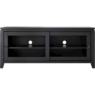 Simpli Home - Cosmopolitan Contemporary TV Media Stand for Most TVs Up to 50" - Black