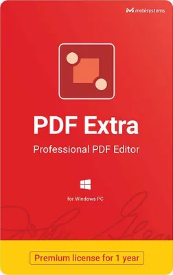 mobisystems - PDF Extra (1-Device) (1-Year Subscription) - Windows [Digital]