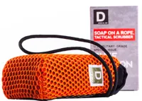 Duke Cannon - Soap On A Rope Tactical Scrubber - Orange/Green