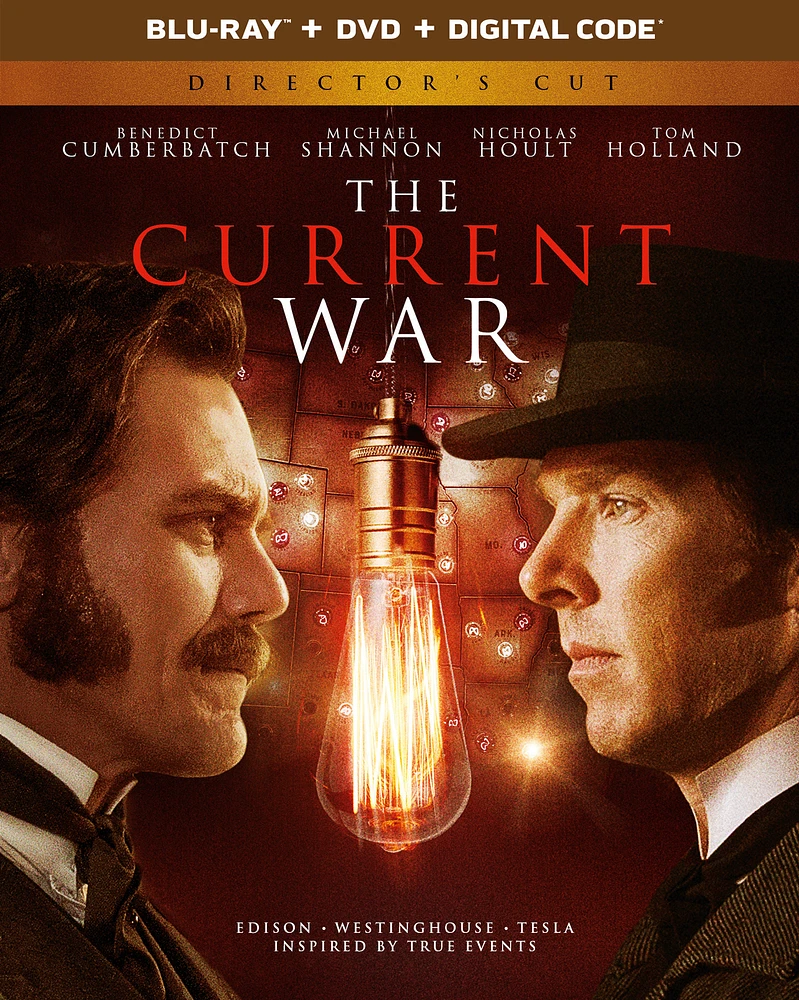 The Current War: Director's Cut [Includes Digital Copy] [Blu-ray/DVD] [2019]