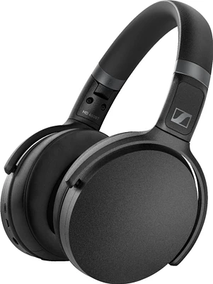 Sennheiser - HD 450BT Wireless Noise Cancelling Over-the-Ear Headphones - Black