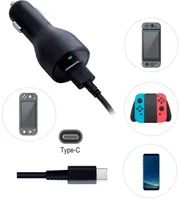 Rocketfish™ - USB-C Mobile Power Kit For Nintendo Switch, Switch OLED & Switch Lite - Black