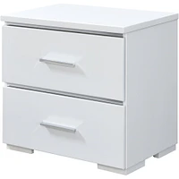 Finch - Belmont Modern Wood Drawer Cabinet - White