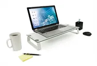 Mount-It! - Monitor Riser and Laptop Stand - White