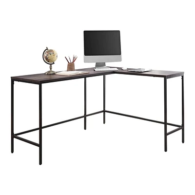 OSP Home Furnishings - Contempo L-Shaped Table