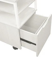 OSP Home Furnishings - Contempo 3-Shelf 1-Drawer File Cabinet