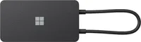 Microsoft - USB-C Travel Hub - Black