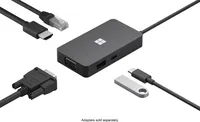 Microsoft - USB-C Travel Hub - Black
