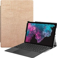 SaharaCase - Folio Case for Microsoft Surface Pro 6 and Surface Pro 7 and Surface Pro 7+ - Rose Gold