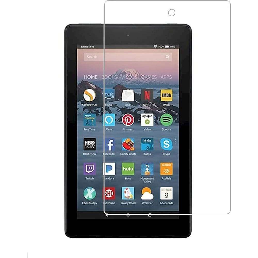 SaharaCase - Tempered Glass Screen Protector for Amazon Kindle Fire HD 7 - Clear