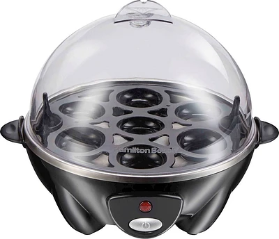 Hamilton Beach - 7-Egg Cooker - Black