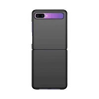 SaharaCase - Classic Series Skin Case for Samsung Z Flip and Z Flip 5G - Black