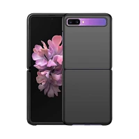 SaharaCase - Classic Series Skin Case for Samsung Z Flip and Z Flip 5G - Black