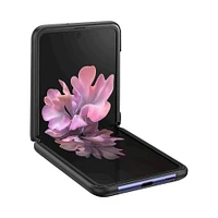 SaharaCase - Classic Series Skin Case for Samsung Z Flip and Z Flip 5G - Black