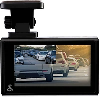 Cobra - SC 200D Dual-View Smart Dash Cam with Rear-View Accessory Camera - Black