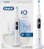 Oral-B - iO Series 7 Connected Rechargeable Electric Toothbrush - White Alabaster