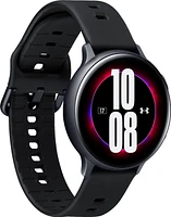 Samsung - Geek Squad Certified Refurbished Galaxy Watch Active2 Under Armour Edition Smartwatch 44mm Aluminum - Aqua Black