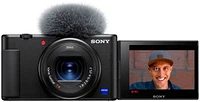 Sony - ZV-1 20.1-Megapixel Digital Camera for Content Creators and Vloggers