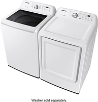 Samsung - Cu. Ft. Gas Dryer with Sensor Dry