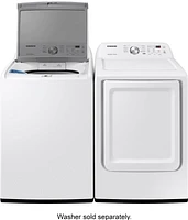 Samsung - Cu. Ft. Gas Dryer with Sensor Dry