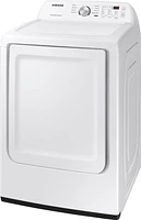 Samsung - Cu. Ft. Gas Dryer with Sensor Dry