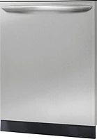 Frigidaire - Gallery 24" Tall Tub Built-In Dishwasher - Stainless Steel