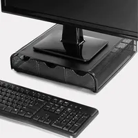 Mind Reader - PC Laptop IMAC Monitor Stand - Black