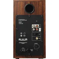 Edifier - S360DB Bookshelf Speaker & Wireless Subwoofer, Computer Speakers - Bluetooth v4.1 aptX Wireless - 2.1 Speaker System - Wood/Black