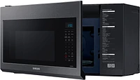 Samsung - 1.7 cu. ft. Over-the-Range Convection Microwave with WiFi